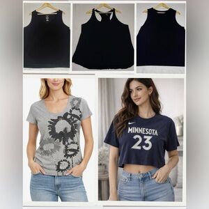 Bundle | Women’s XXL | Nike Tee, Nine West, Zyia, Mossimo | Tanks | Tees